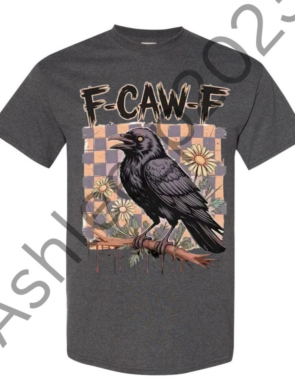 F-caw-f Unisex Graphic Tee Shirt